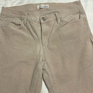 Ann Taylor corduroy stretch boot cut